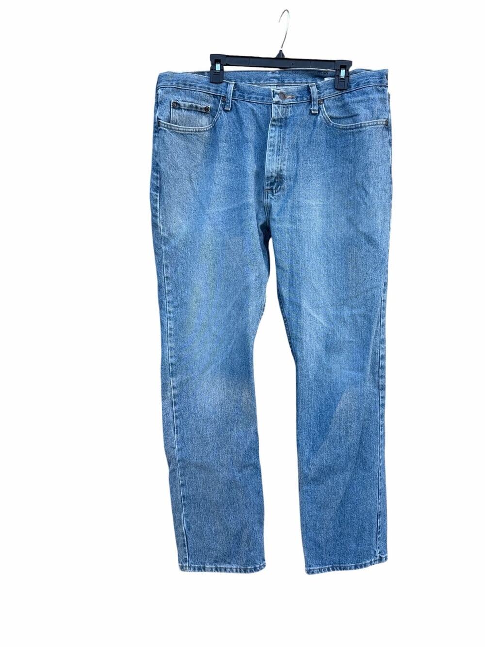 Wrangler Blue Jeans Straight-Leg size 38x32
